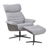 Křeslo Ulla šedé