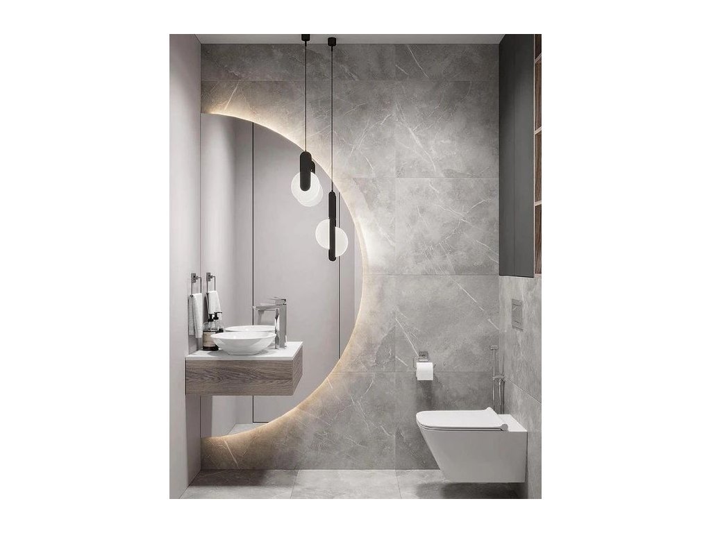 Kúpeľňové LED zrkadlo: Osvetlite si kúpeľňu s eleganciou a štýlom