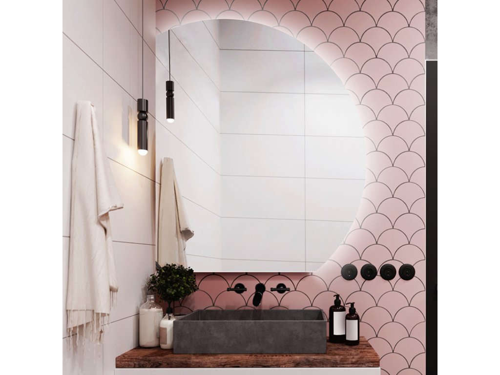 Zrkadlo Nella LED - Kúpeľňové zrkadlá s LED osvetlením na Glamour Design