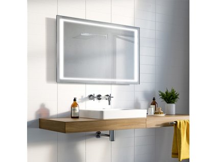 Zrkadlo do kúpelne s LED - Vitus LED - Číra - Obdĺžnikové