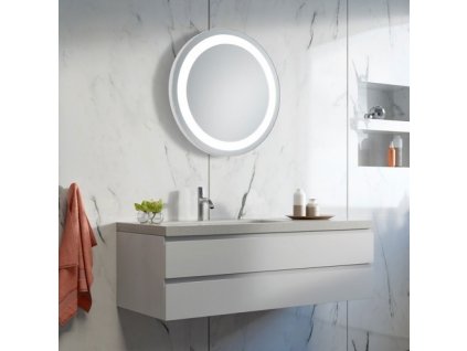Zrkadlo do kúpelne s LED - Adre LED - Číra - Okrúhle
