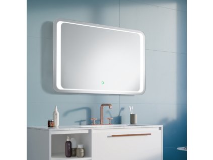 Zrkadlo do kúpelne s LED - Ivos LED - Číra - Obdĺžnikové