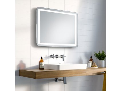 Zrkadlo do kúpelne s LED - Anela LED - Číra - Obdĺžnikové