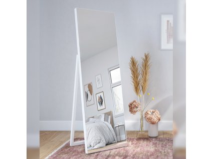 Moderné zrkadlo - Ilex White - Biela - Obdĺžnikové