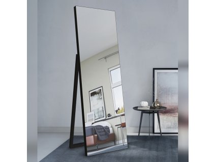 Moderné zrkadlo - Ilex Black - Čierna - Obdĺžnikové