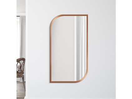 Moderné zrkadlo - Mabex Copper - Medená - Atypické