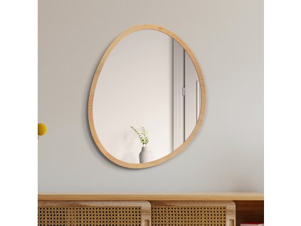 Moderné zrkadlo - Valiant Wood - Natur - Atypické