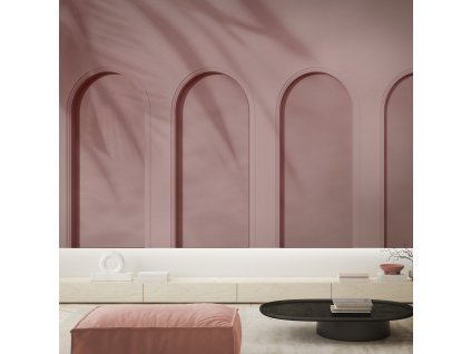 Libra Pink (Funkcia Vinyl on textured non-woven fabric brush)