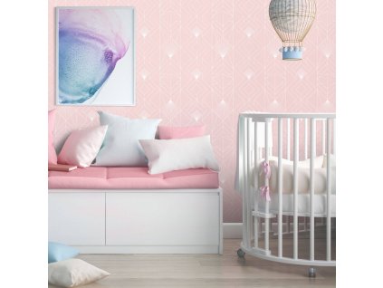 Fan pink (Funkcia Vinyl on textured non-woven fabric brush)