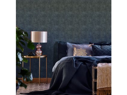 Ombre blue wool (Funkcia Vinyl on textured non-woven fabric brush)