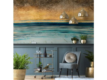 Pecan (Funkcia Vinyl on textured non-woven fabric concrete)