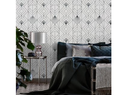Fan Silver (Funkcia Vinyl on textured non-woven fabric brush)