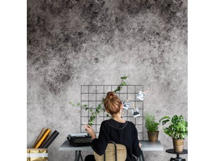 Concrete Ombre (Funkcia Vinyl on textured non-woven fabric brush)