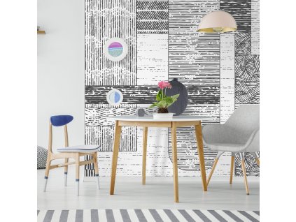 Havana Lines (Funkcia Vinyl on textured non-woven fabric brush)