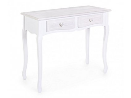 Konzolový stolík Charlene L - 2 zásuvky