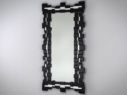 Zrkadlo Malory - Čierna - Obdĺžnikové