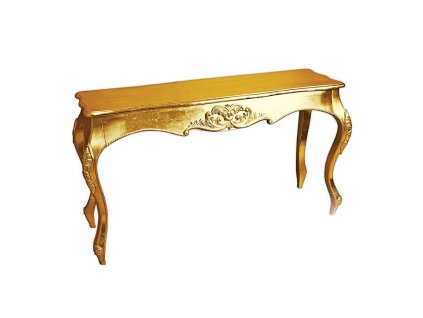Konzolový stolík Aubert G 131 cm - Zlatá