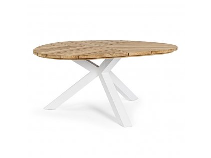 Vonkajší jedálenský stôl PALMDALE Triangle - Glamour Design 1