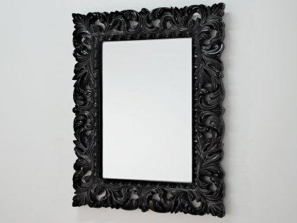 Zrkadlo Antony B 80x100 cm - Čierna - Obdĺžnikové