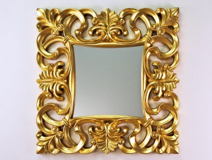 Zrkadlo Astre G 76x76 cm - Zlatá - Štvorcové