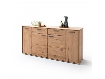 Komoda PORTLAND II - Antracit;Hnedá