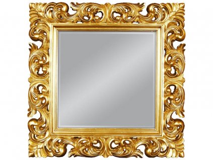 Zrkadlo Carré G 92x92 cm - Zlatá - Štvorcové