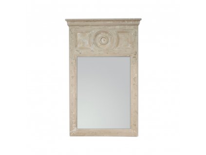 Zrkadlo Chant cream 83x140 cm - Krémová - Obdĺžnikové
