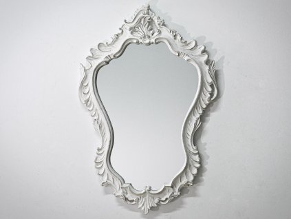 Zrkadlo Mirielle P 60 x 90 cm - Biela - Atypické