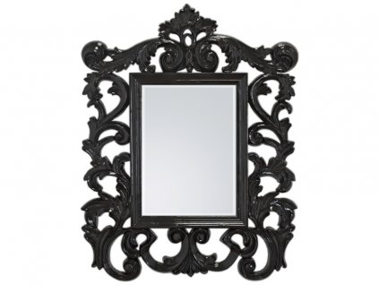 Zrkadlo Paule B 87x112 cm - Čierna - Atypické;Obdĺžnikové