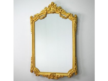 Zrkadlo Reine G 86x140 cm - Zlatá - Obdĺžnikové