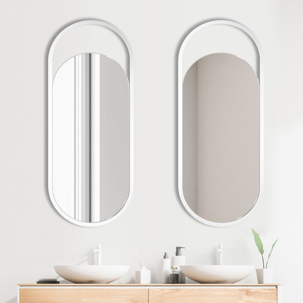 Zrkadlo Meriena White Rozmer zrkadla: 50 x 100 cm