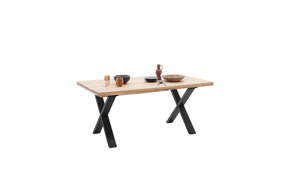 Jedálenský rozkladací stôl Brooklyn Bianco I Rozmer: 180 (280) cm x 100 cm x 77 cm