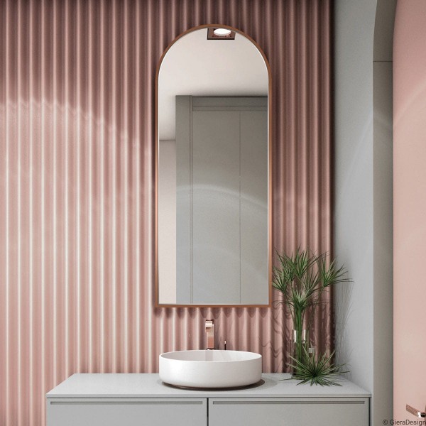 Zrkadlo Portal Copper Rozmer: 110 x 80 cm