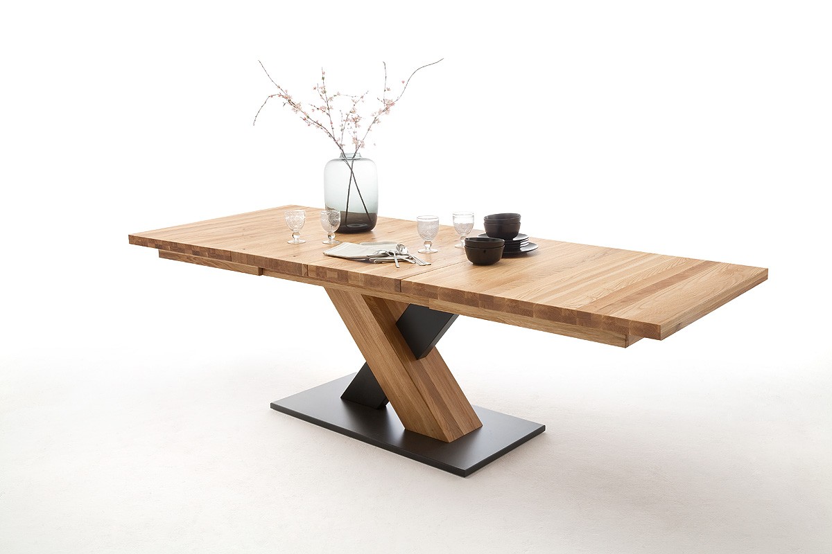 Jedálenský rozkladací stôl Mendoza A dub divoký Rozmer: 140 (220) x 90 x 78 cm