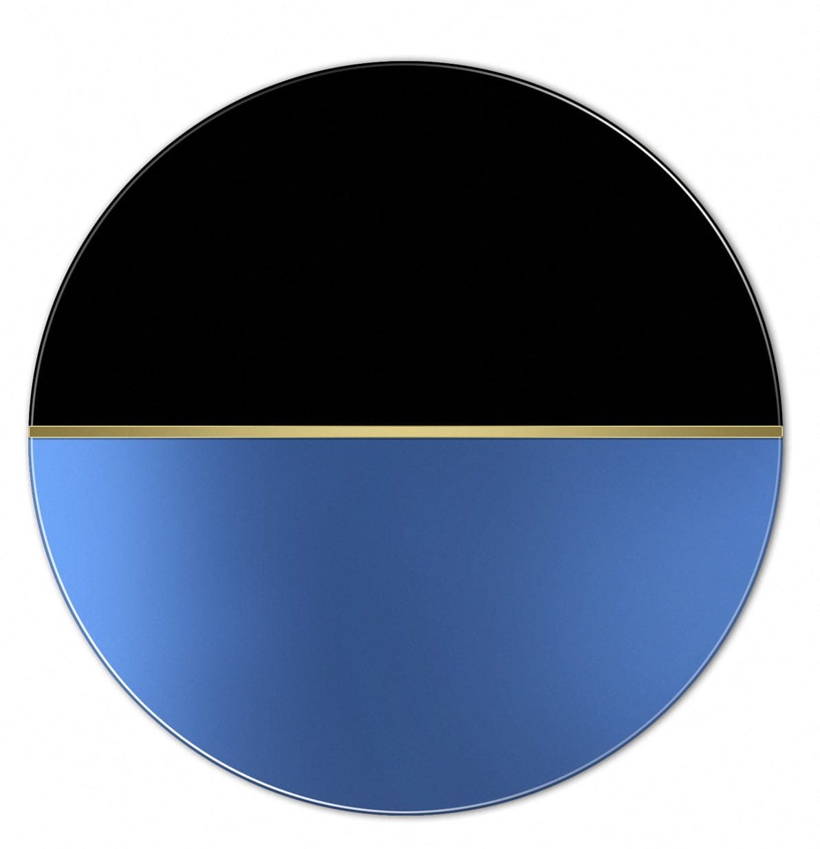 Zrkadlo Demi Blue Rozmer: Ø 70 cm