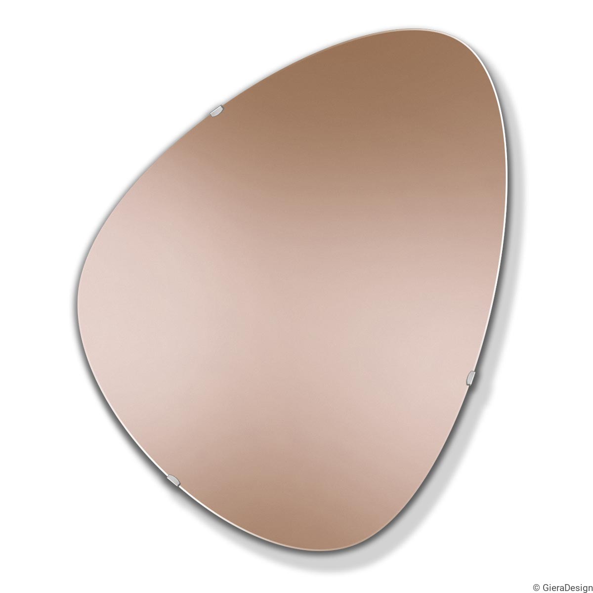 Zrkadlo Fly Copper Rozmer: 47 x 65 cm