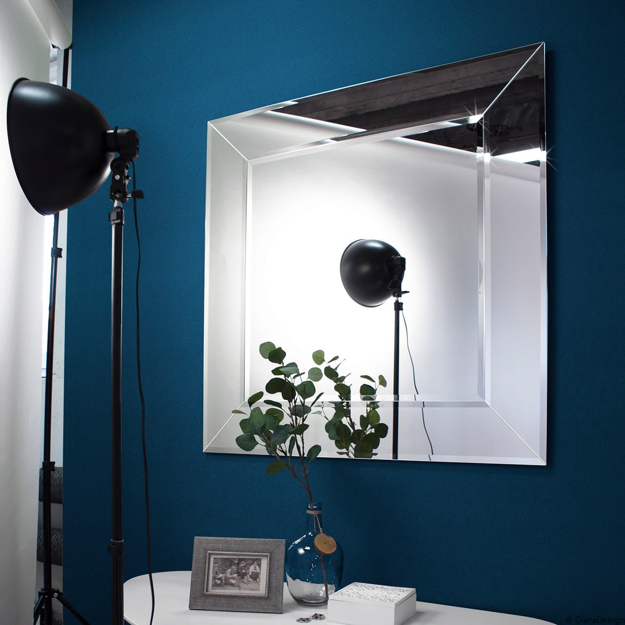 Zrkadlo Cristal Rozmer: biela podkladová doska, 70 x 90 cm