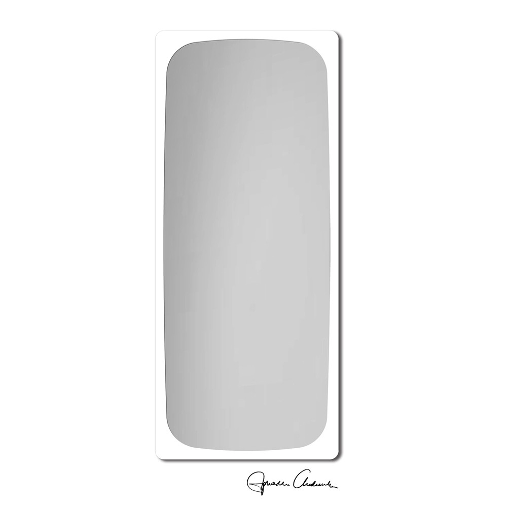 Zrkadlo Ferolini White Rozmer zrkadla: 55 x 100 cm