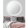 Zrkadlo do kúpelne s LED - Nordic White LED - Biela - Okrúhle- 2