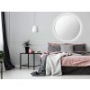 Zrkadlo do kúpelne s LED - Nordic Silver LED - Strieborná - Okrúhle- 3