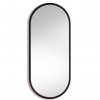 Zrkadlo Ambient Black - Čierna - Oválne- 2