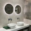 Zrkadlo do kúpelne s LED - Puro R LED - Číra - Okrúhle- 6