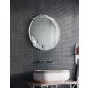 Zrkadlo do kúpelne s LED - Arusos LED - Číra - Okrúhle- 2