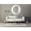 Zrkadlo do kúpelne s LED - Moony White LED - Biela - Okrúhle- 3