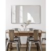 Moderné zrkadlo - Forma Silver - Strieborná - Obdĺžnikové- 2