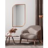 Moderné zrkadlo - Mabex Copper - Medená - Atypické- 6