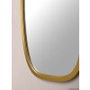 Zblizenie na zlota rame lustra owalnego Dolio od GieraDesign
