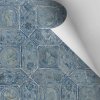 Antique Blue (Funkcia Vinyl on textured non-woven fabric concrete)