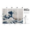 Hokusai (Funkcia Vinyl on textured non-woven fabric craft)