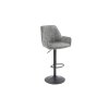 Ottawa Barstuhl mit Armlehnen grau EB 4329 22 grob